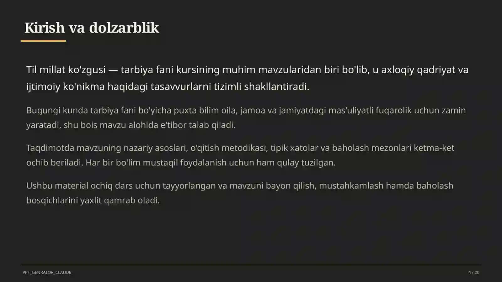 Til millat ko'zgusi (6-sinf) 4