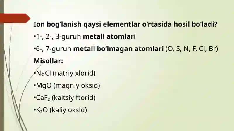 Ionbog‘lanish 4