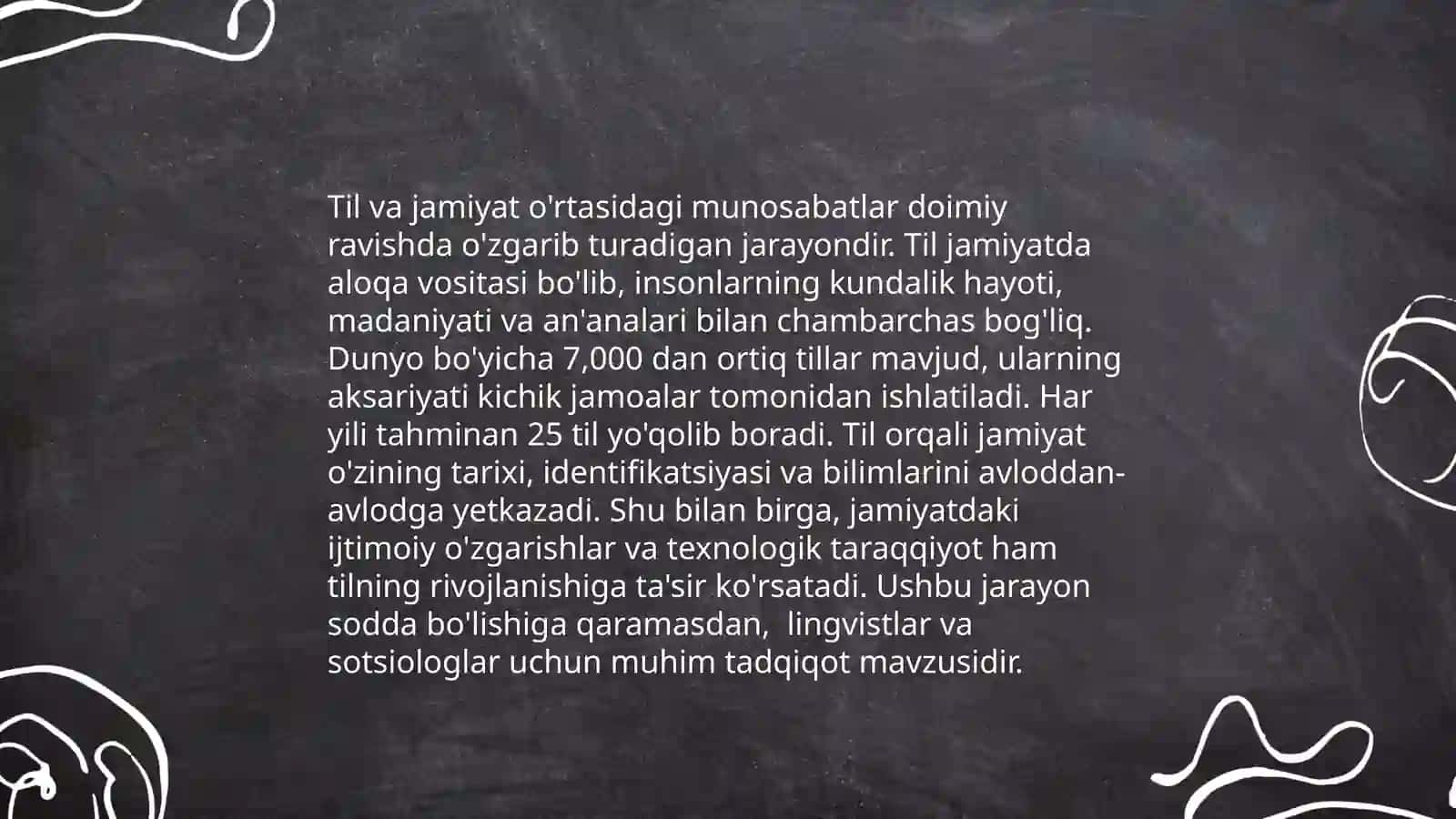 Sotsiolingvistikaning bugungi kun tilshunosligidagi o'mi va ahamiyati 4
