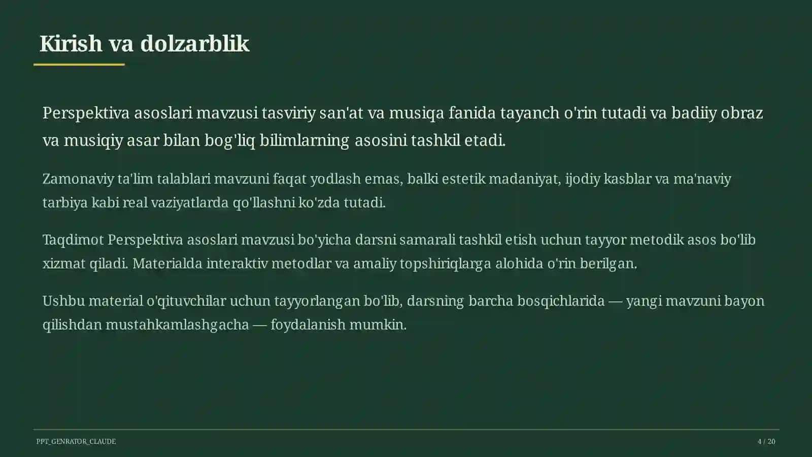 Tasviriy san'at va musiqa (1–7) 4