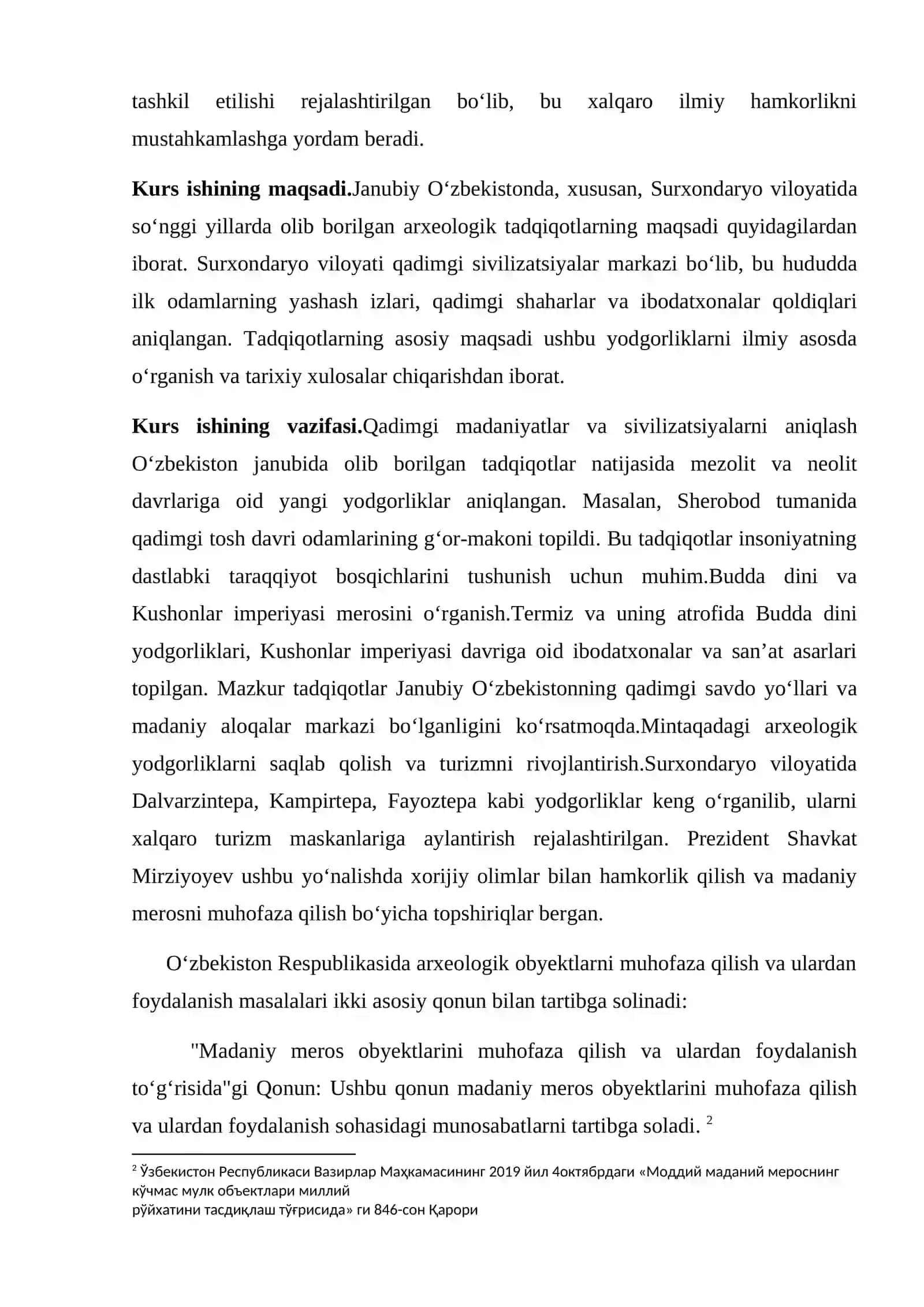 Janubiy Oʻzbekistonda amalga oshirilgan arxeologik tadqiqotlar 4