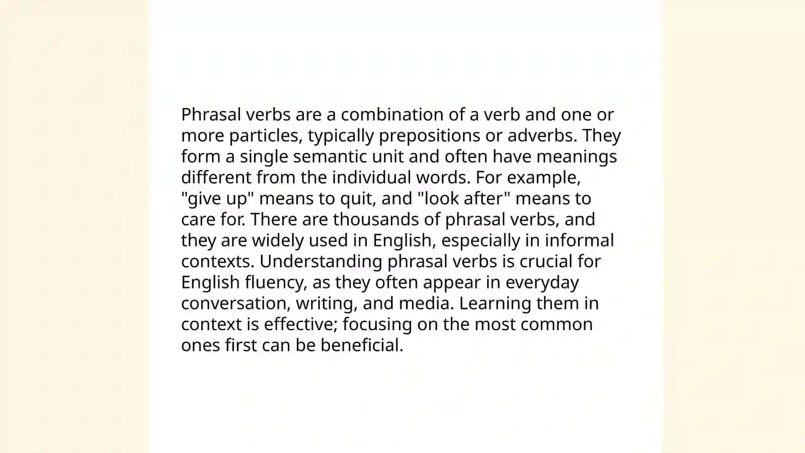 Phraseology 4