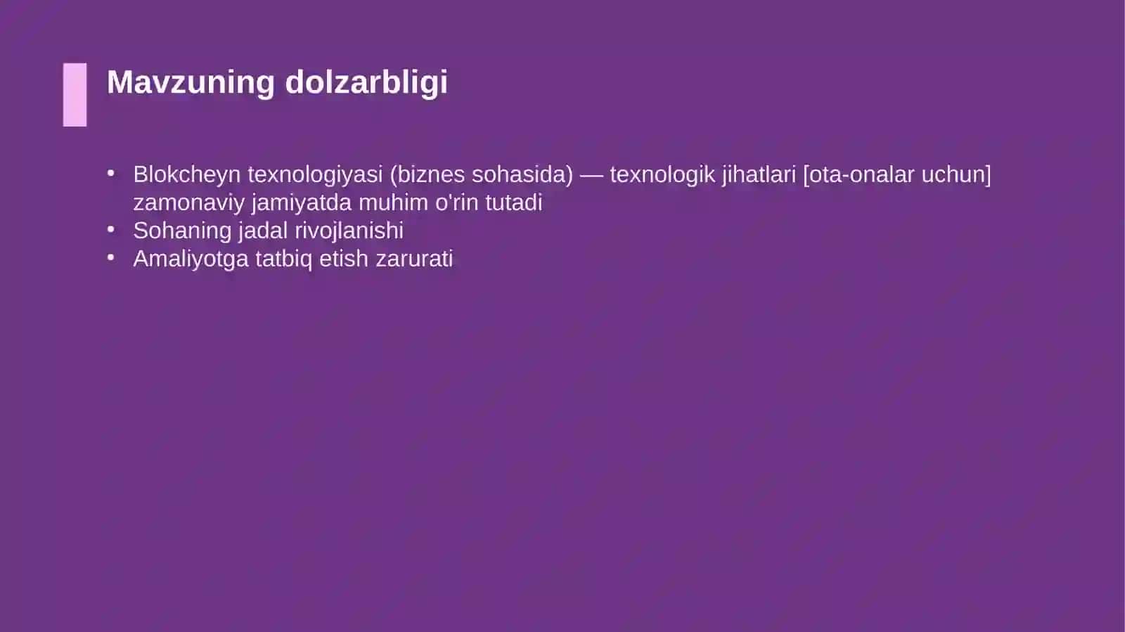 Blokcheyn texnologiyasi (biznes sohasida) — texnologik jihatlari [ota-onalar uchun] 4
