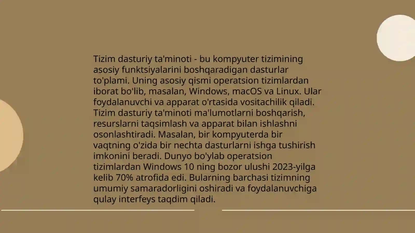 Kompyuter dasturiy taʼminoti klassifikatsiyasi (tasnifi) 4