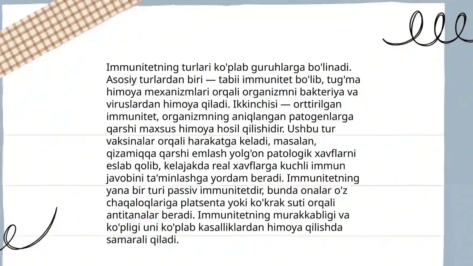 Immunitet haqida tushuncha 4