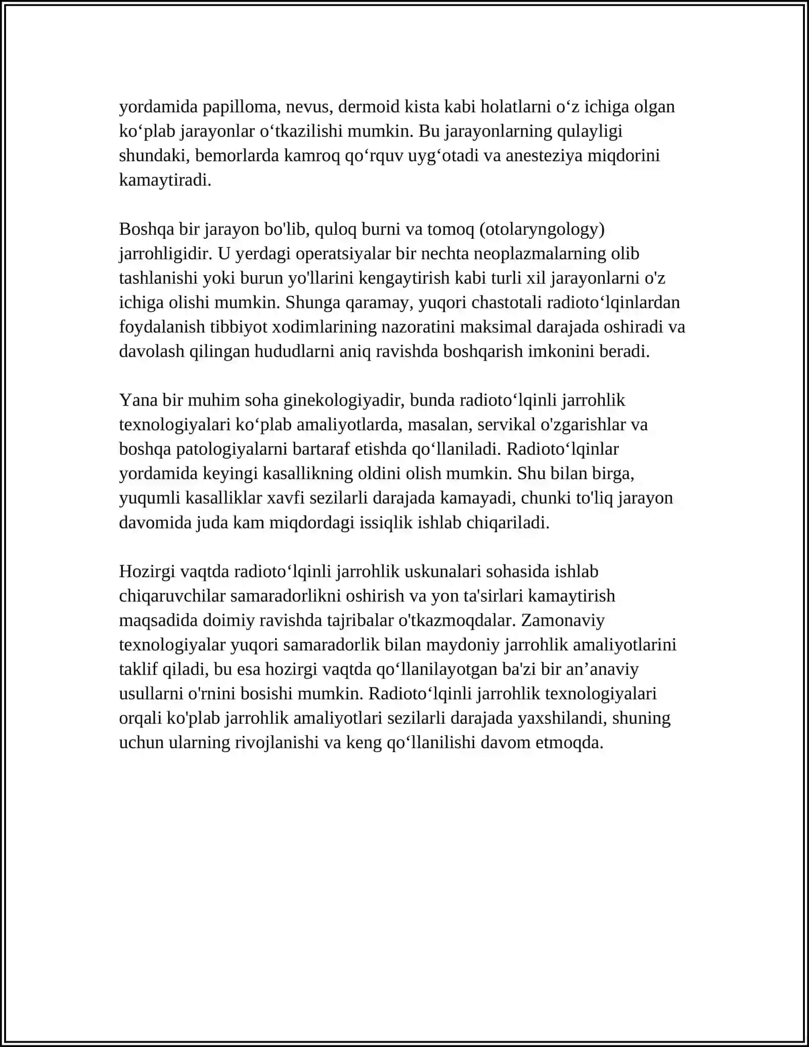 Radiotoʻlqinli jarrohlik texnologiyalari 4