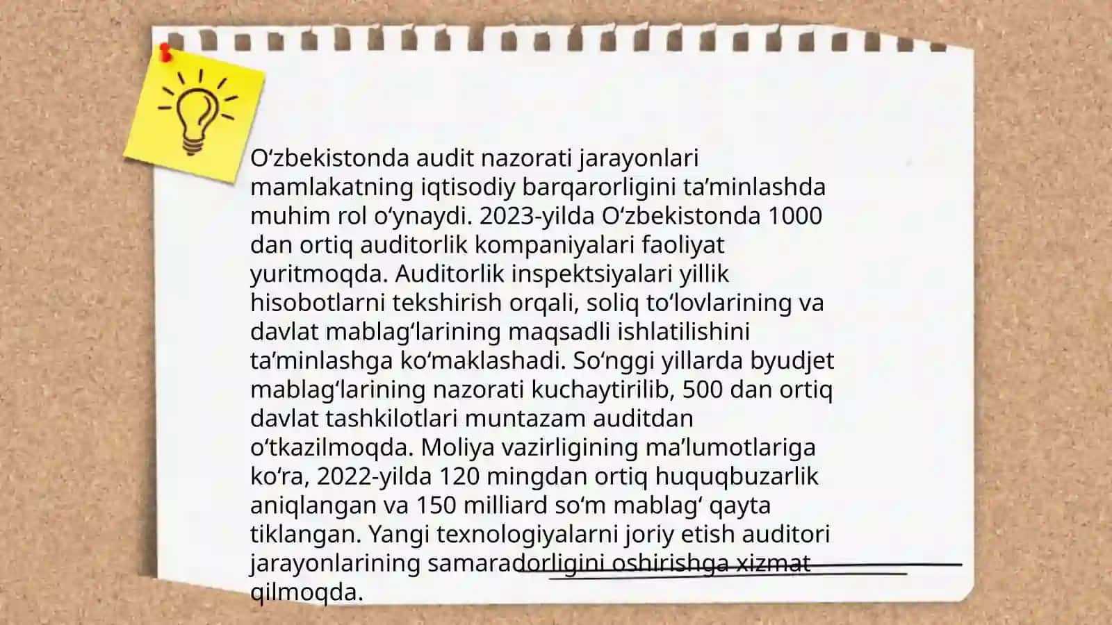 Auditning xalqaro standartlarini sinflashtirish va O'zbekiaton Respublikasida qo'llash 4