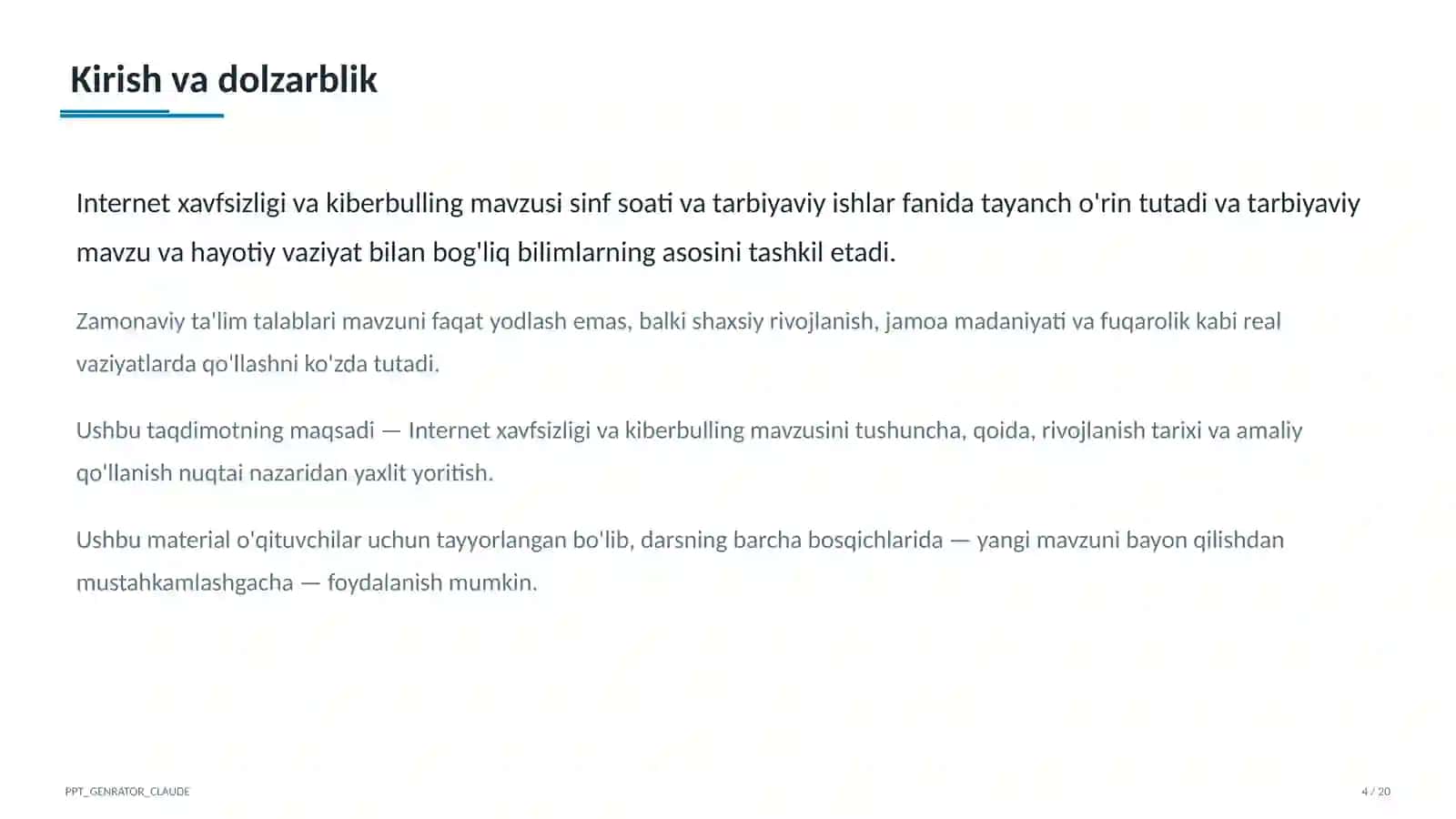 Internet xavfsizligi va kiberbulling 4