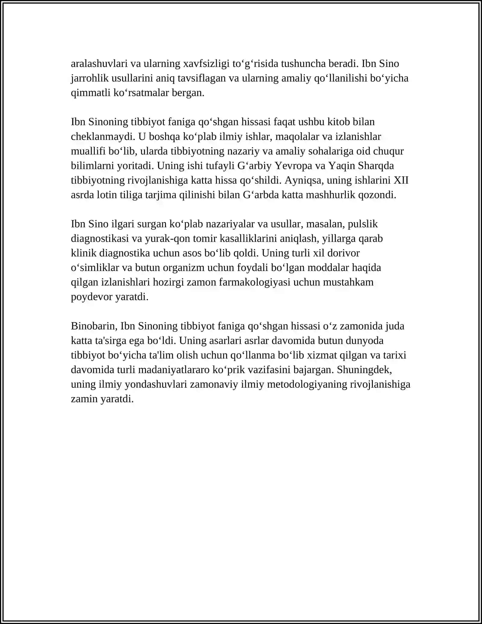 G'ALLAROL ABU ALI IBN SINO NOMIDAGI JAMOAT SALOMATLGI TEXNIKUM 4