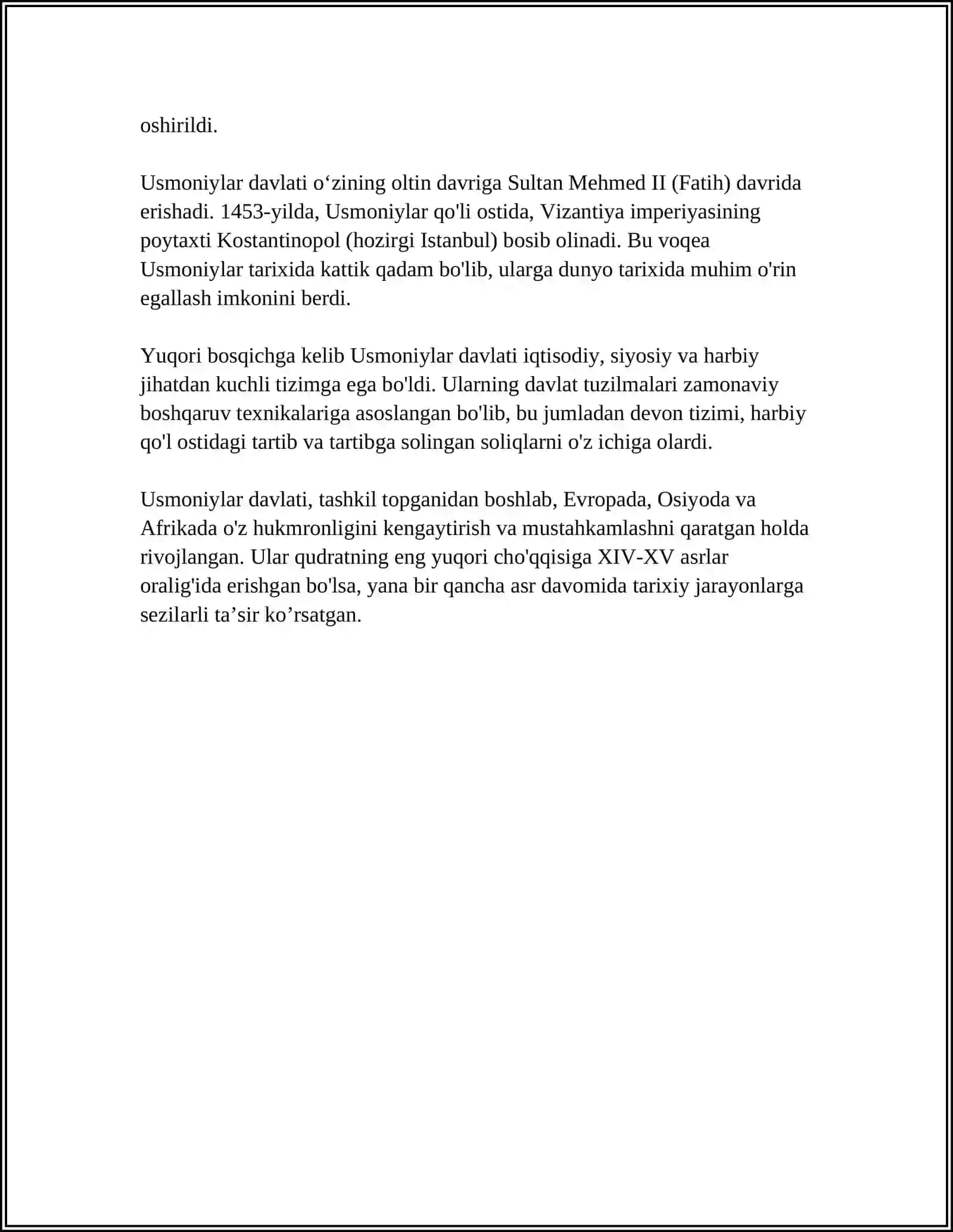 USMONIYLAR DAVLATI VA UNING ISTILOLARI 4