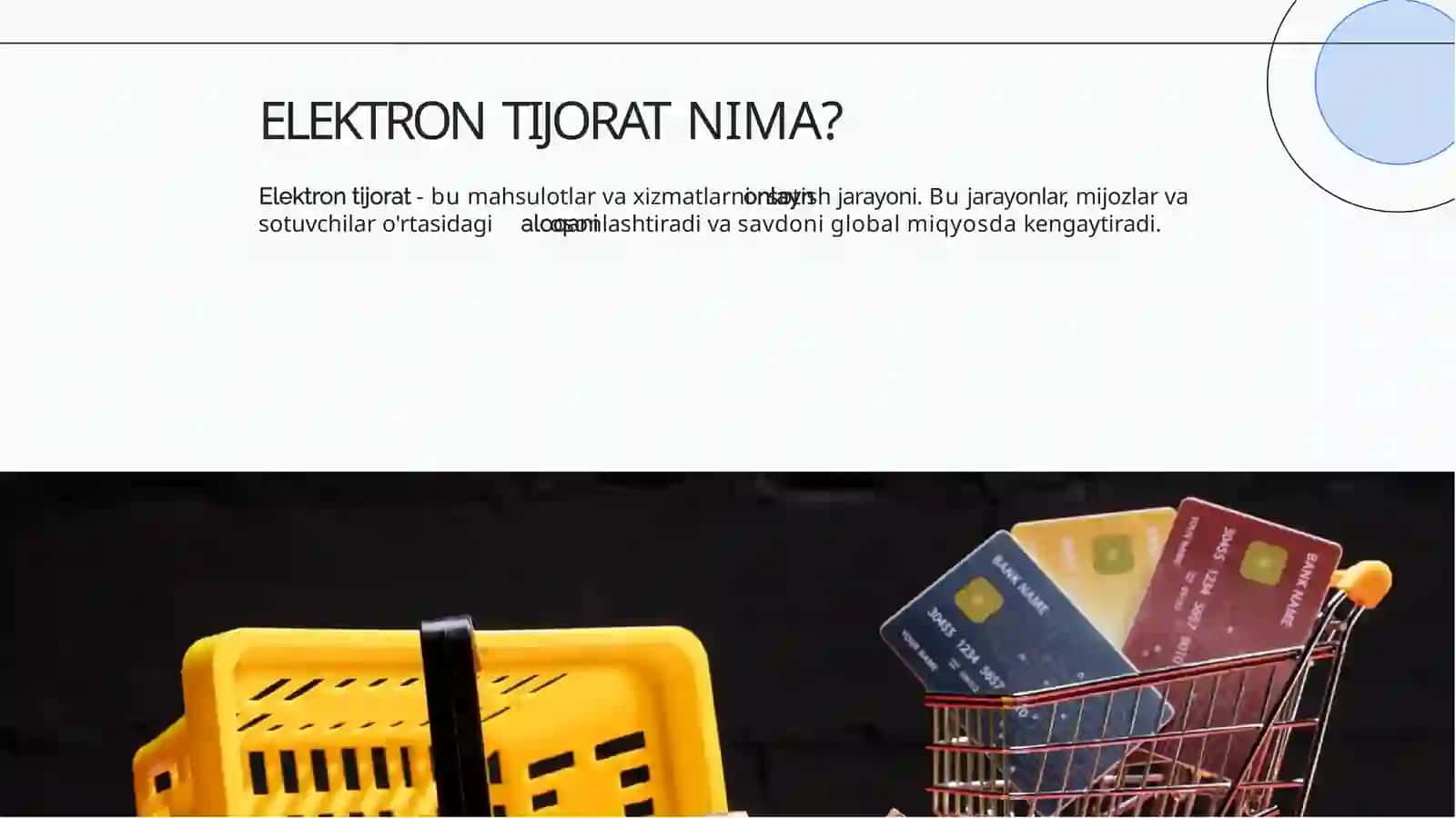 Elektron Tijorat: Raqamli Dunyoning Qozonish Sirlarini O'rganish 4