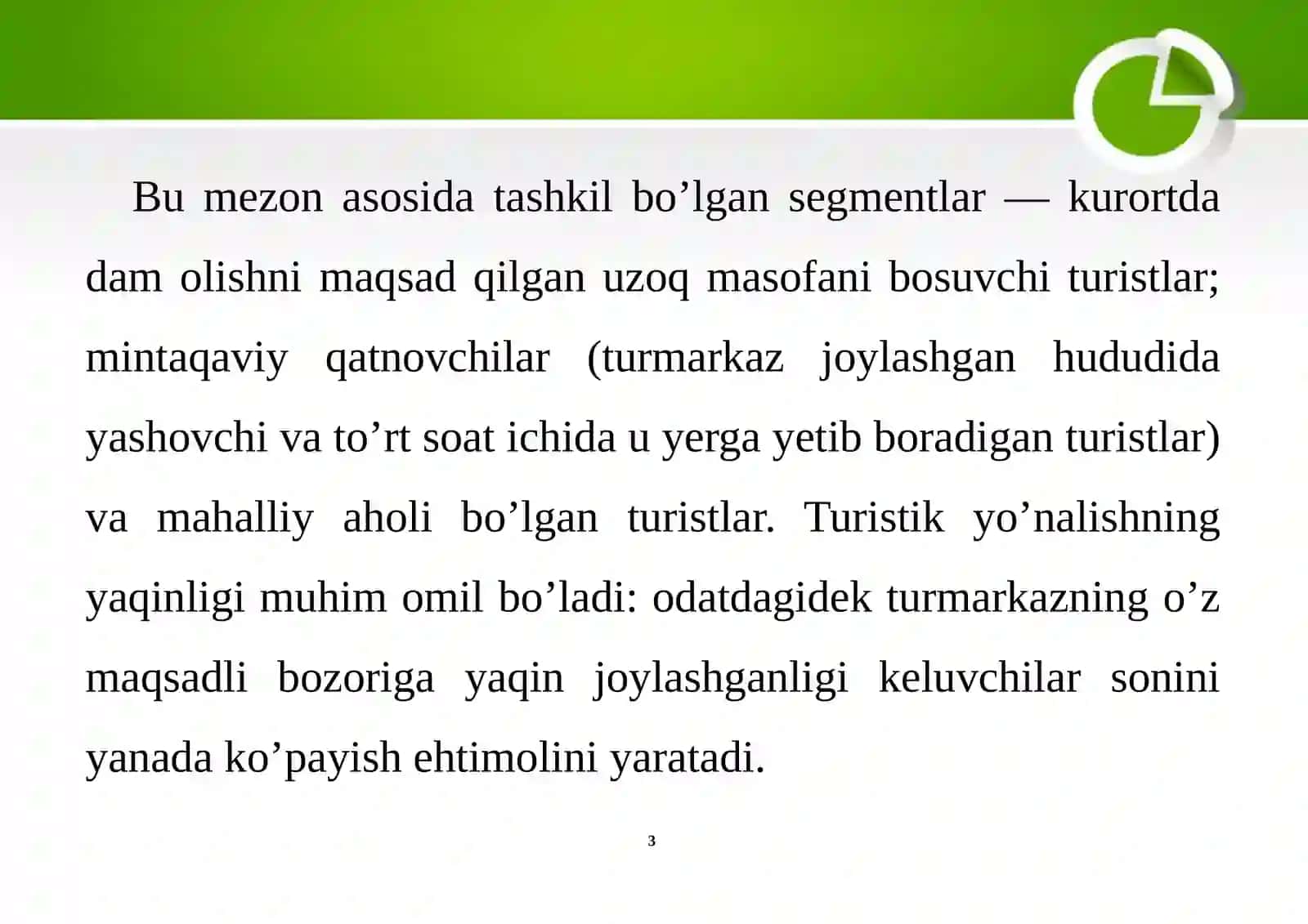 Turizm xizmatlarini sifatini baholash va uni oshirish yo'llari 4