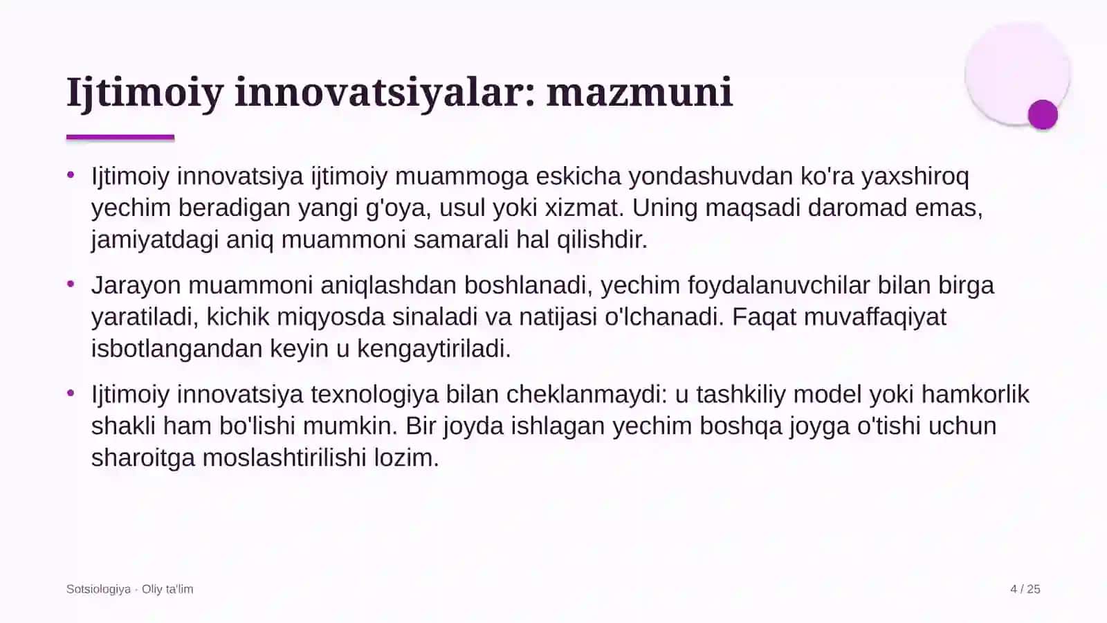 yo'l xo'jaligida ijtimoiy innovatsiyalar 4340 4