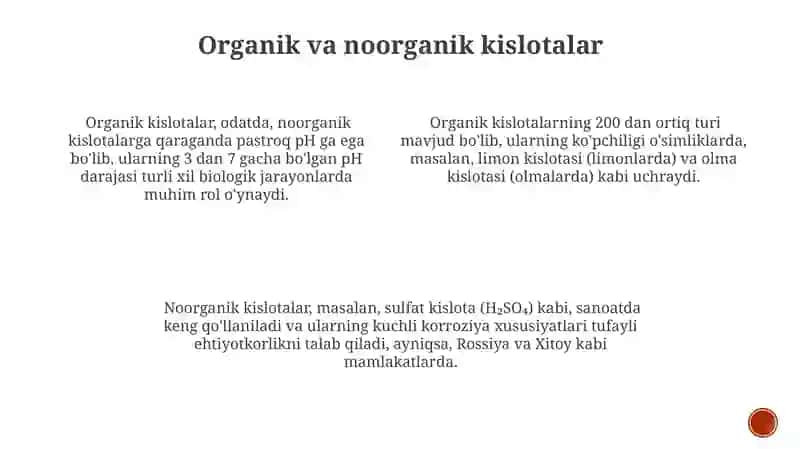 Kislotalar 4