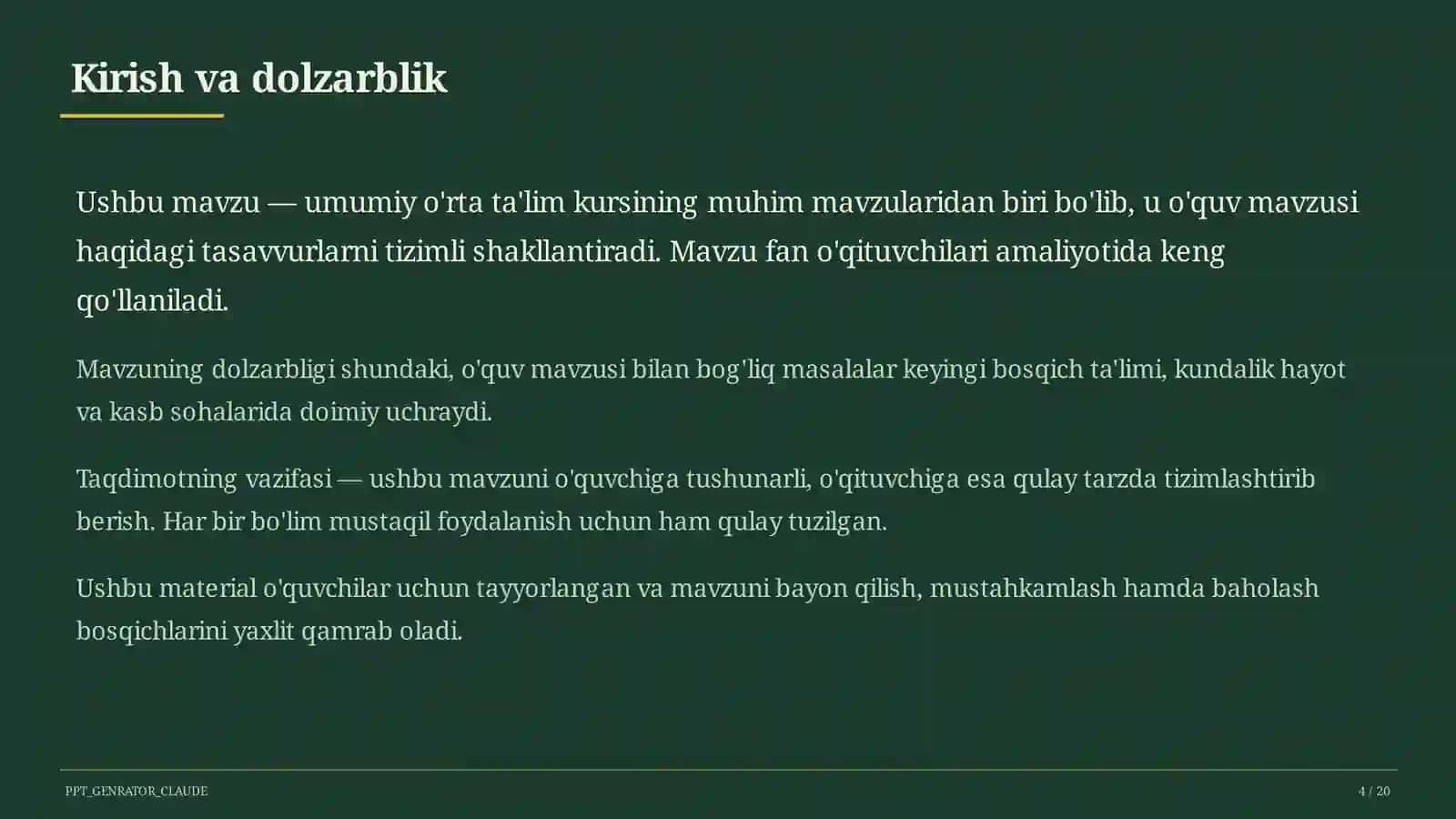 O'qituvchilar uchun 12 ta samarali sun'iy intellekt vositasi: qiyosiy sharh 4