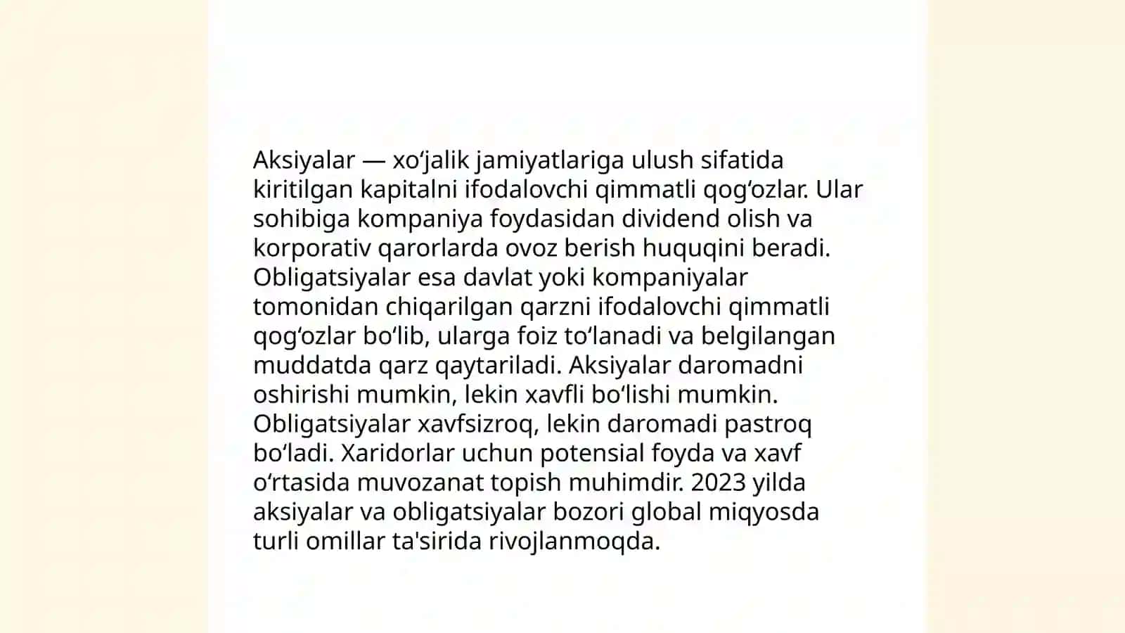 Passiv daromad manbalari 4