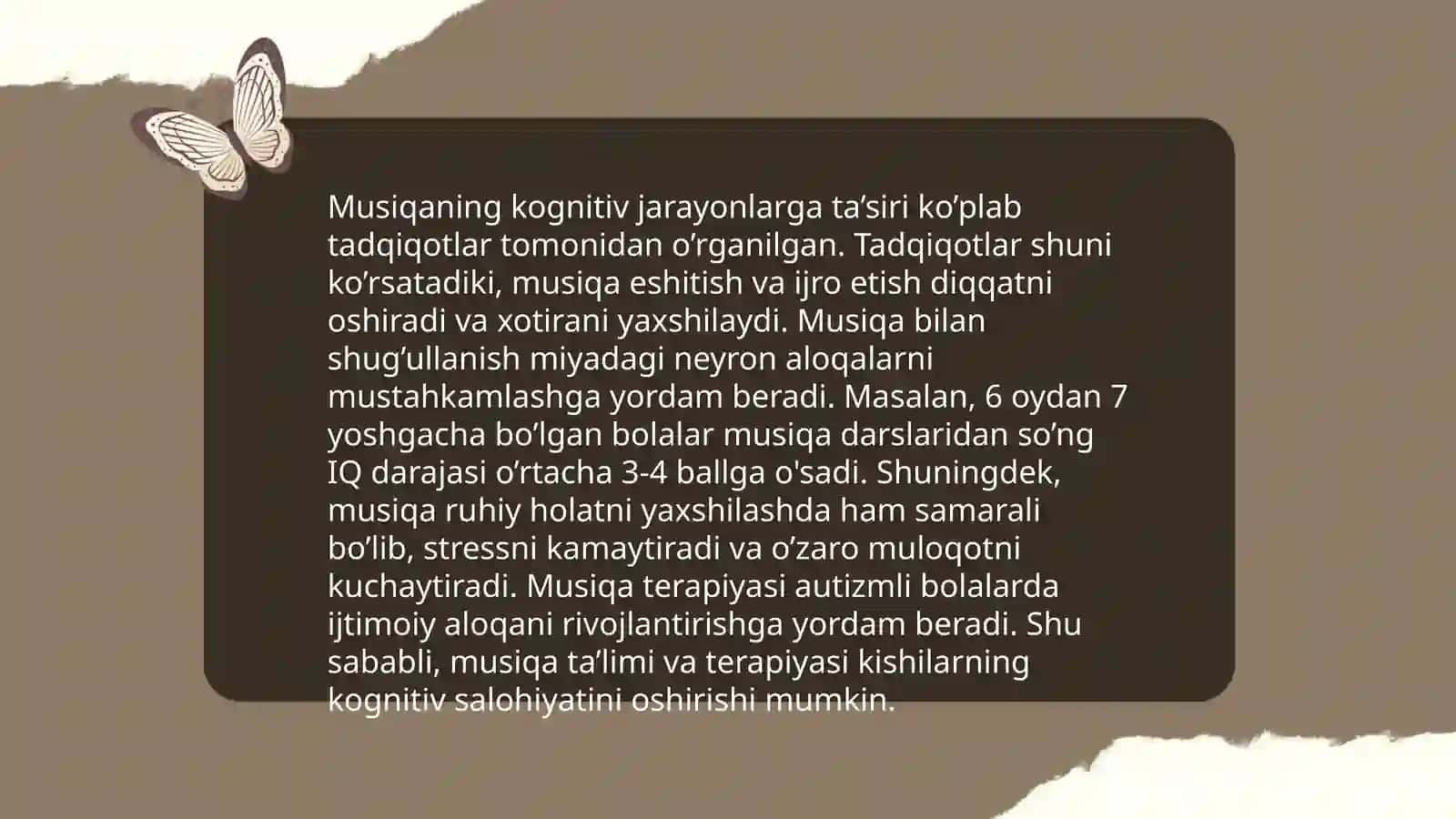 Musiqa idrok qilish psixologiyasi Abdullayev Sherali 4