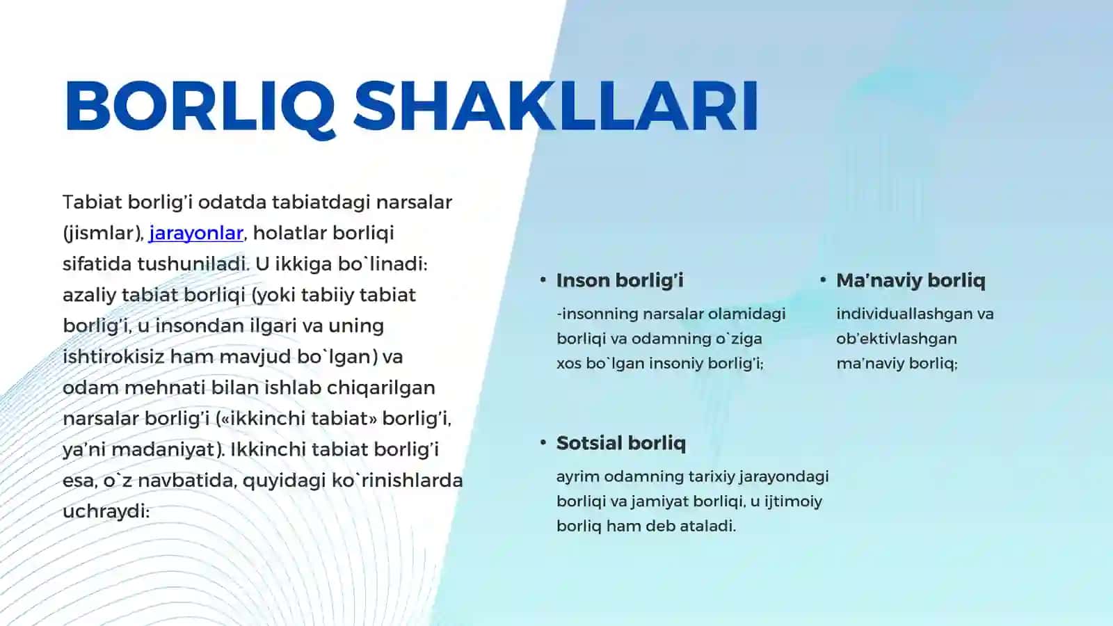 Borliq shakllari 4