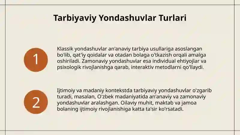 ZAMONAVIY JAMIYATDA OTA-ONANING BOLA IJTIMOIYLASHUVIDAGI TARBIYAVIY  YONDASHUVI. 4