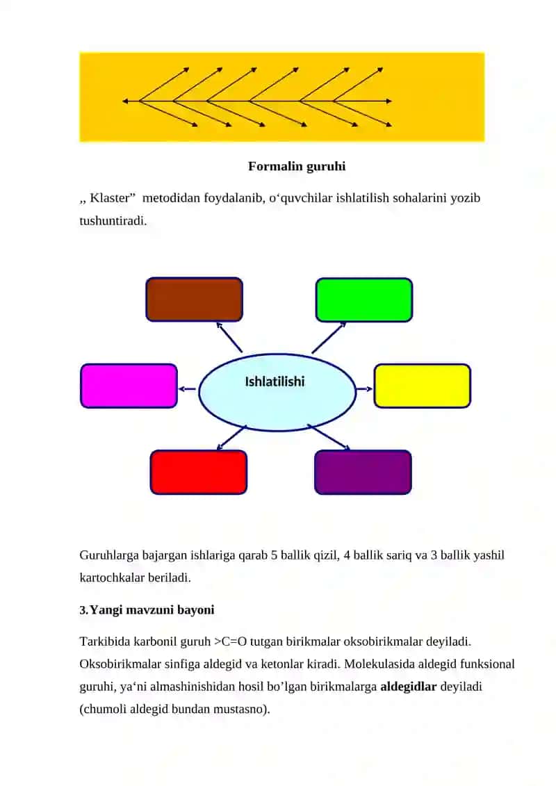 Aldegid lar mavzusiga oid dars ishlanma 4