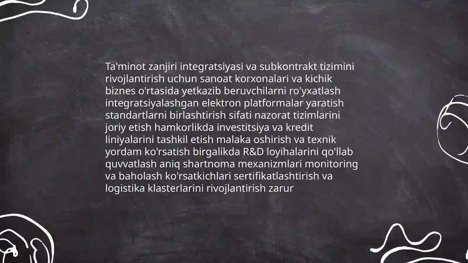 Huquqiy va me'yoriy baza: kichik biznes bilan kooperatsiya modeli 4