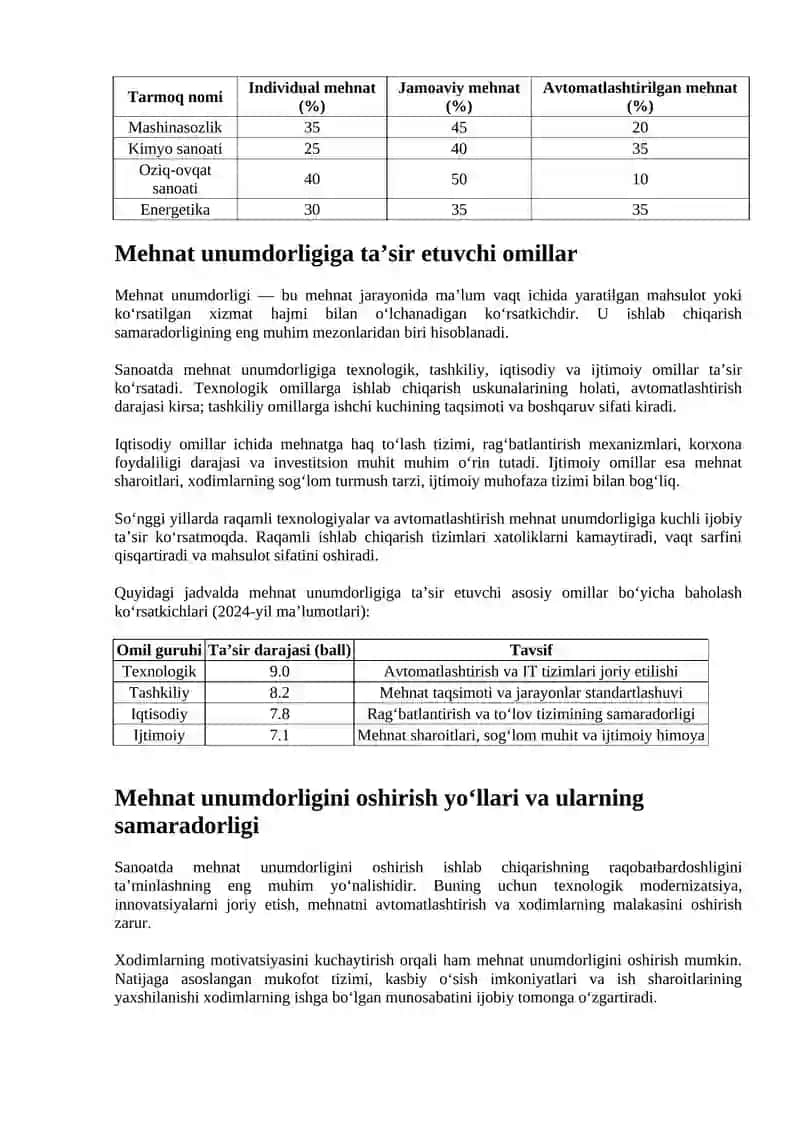 Kadrlar siyosati va uning sanoat taraqqiyotidagi roli 4