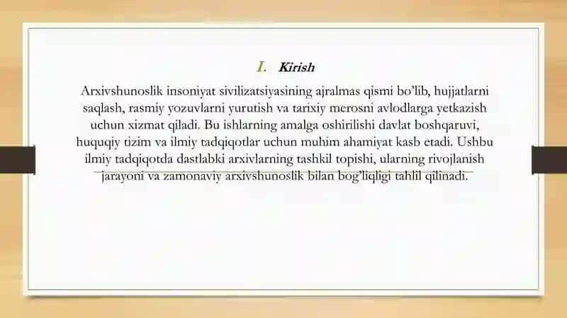Arxivlar tarixi 4