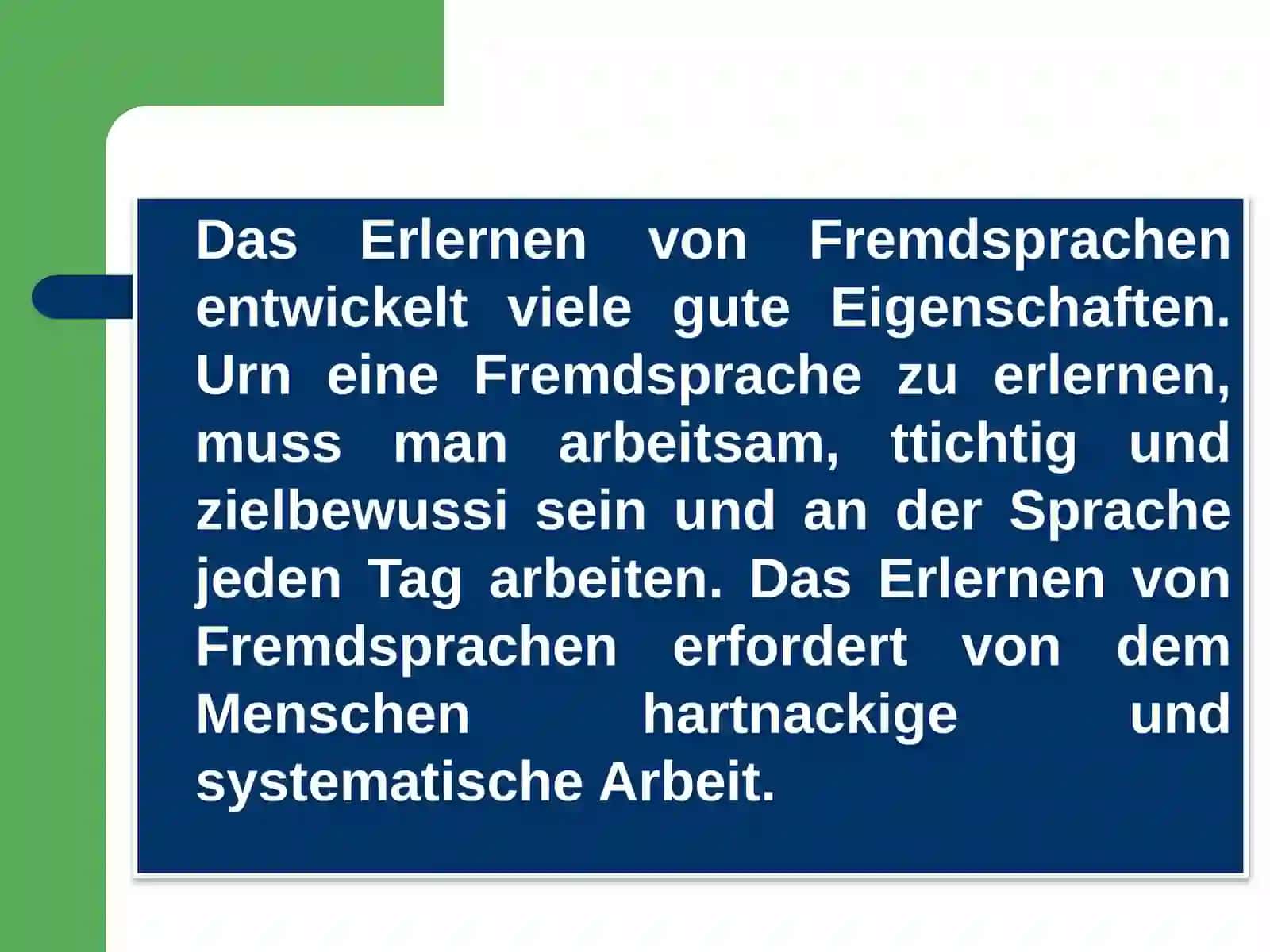 Deutschesprache 4