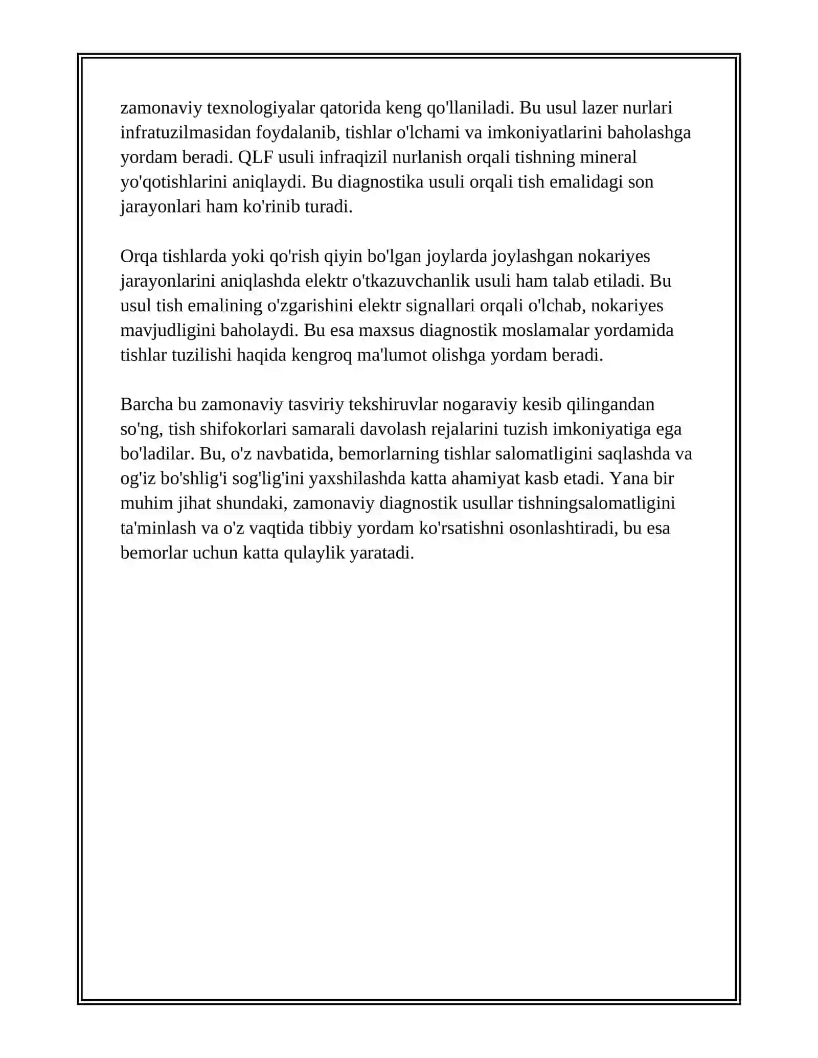 NOKARIYES KASALLIKLARNI ZAMONAVIY DAVOLASH USULLARI 4