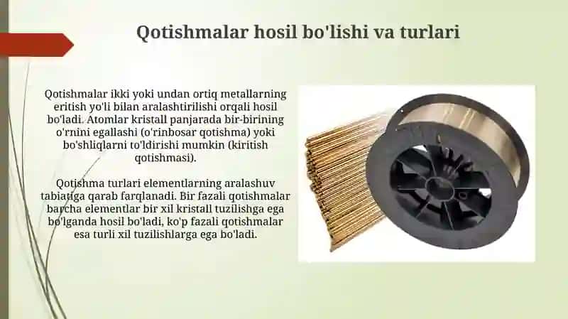 Qotishmalar 4