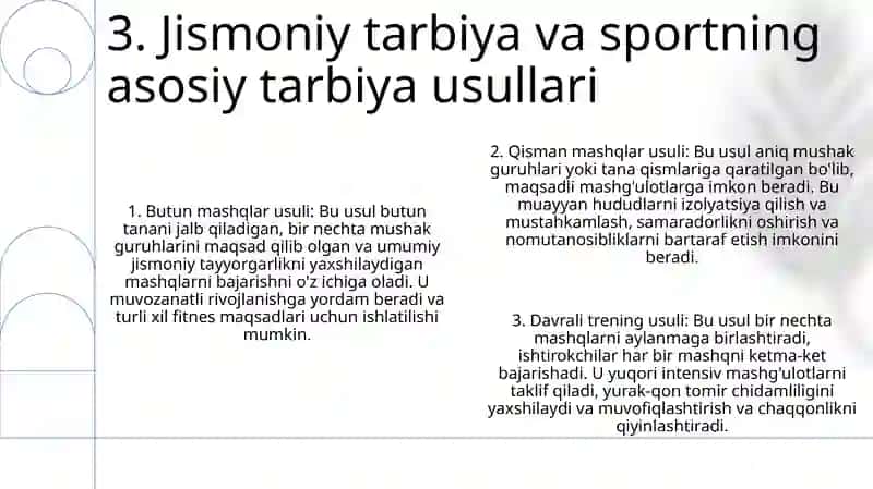 Jismoniy Tarbiya Va Sport Sohasida QoʻLlaniladigan Tarbiya Metodi 4
