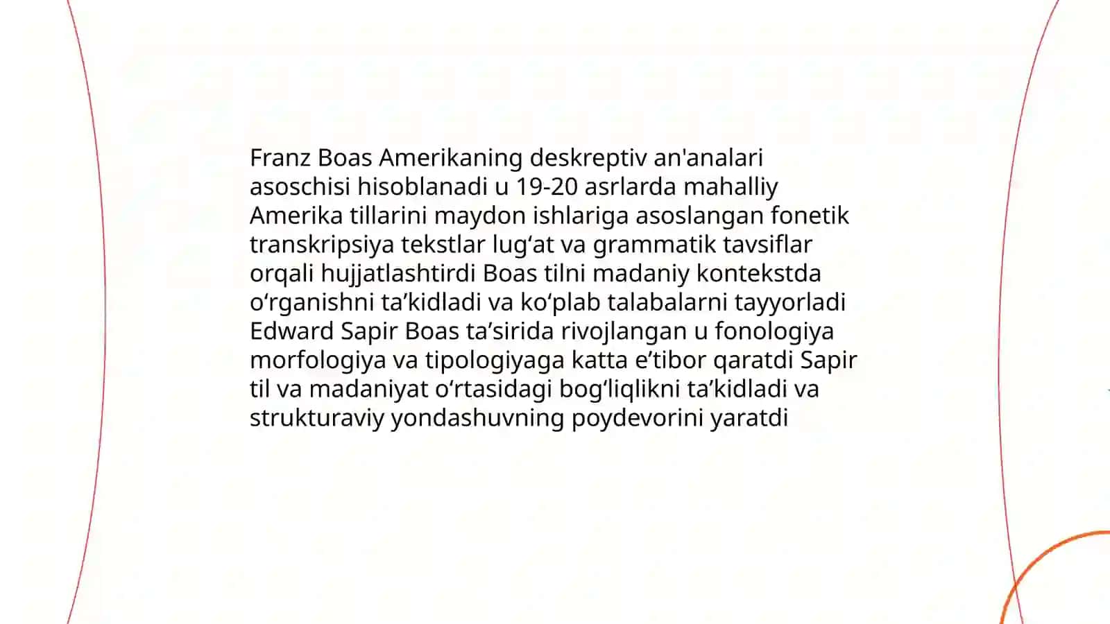 Amerika deskreptiv lingvistikasi 4