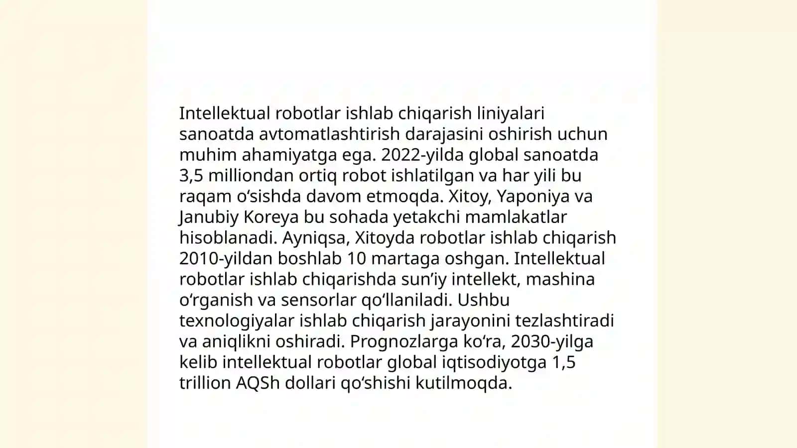 Intellektual robotlar 4