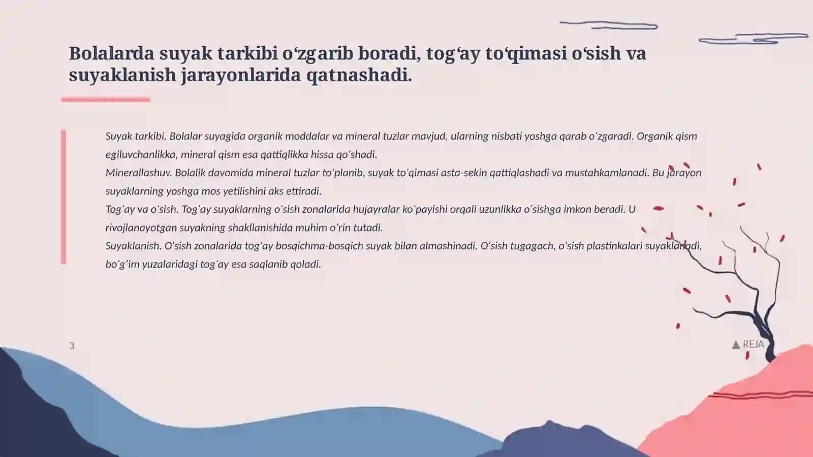 Bolalqrda suyak ning anatomik fiziologik rivojlanishi 4