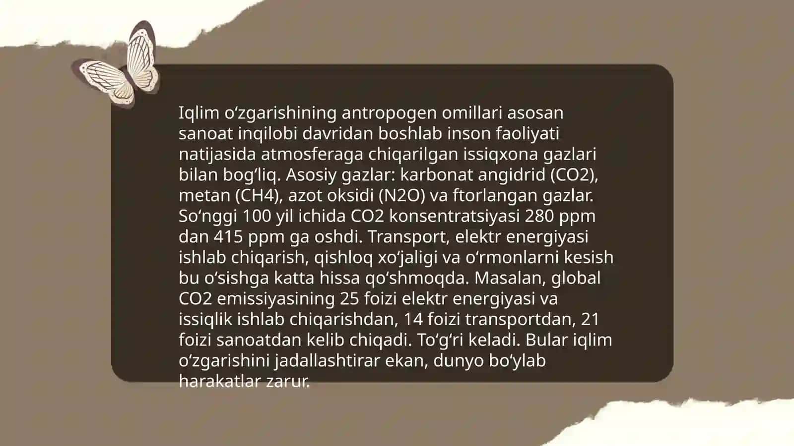 Iqlim oʻzgarishi va uning global ekologik muammolari 4