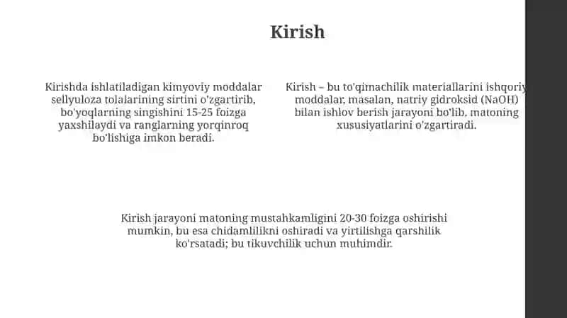 Kimyoviy taʼsir usullarini qoʻllab tikuv buyumlarini tikish texnologiyasi 4