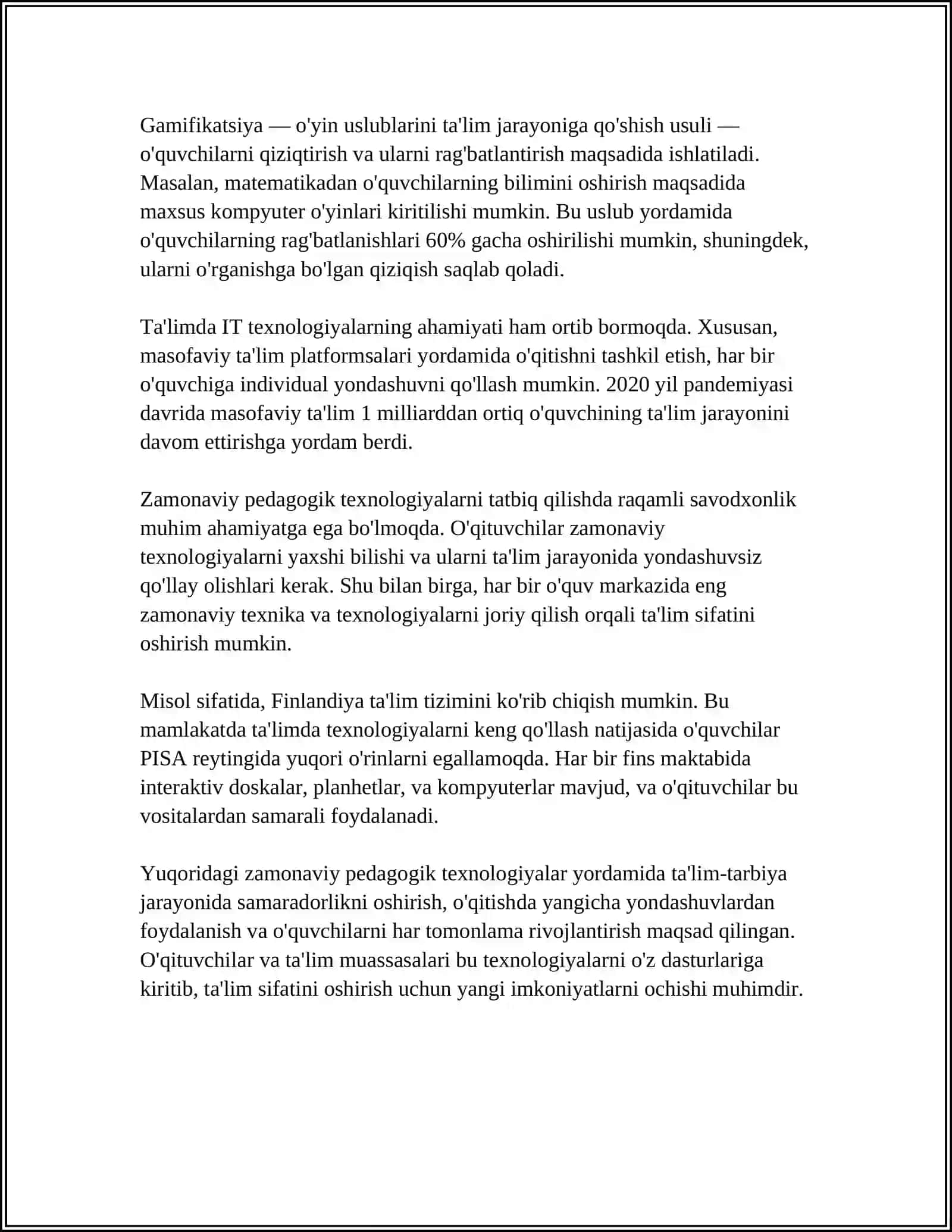 TA’LIM-TARBIYA JARAYONIDAGI IJTIMOIY-PEDAGOGIK DOLZARB MUAMMOLAR 4