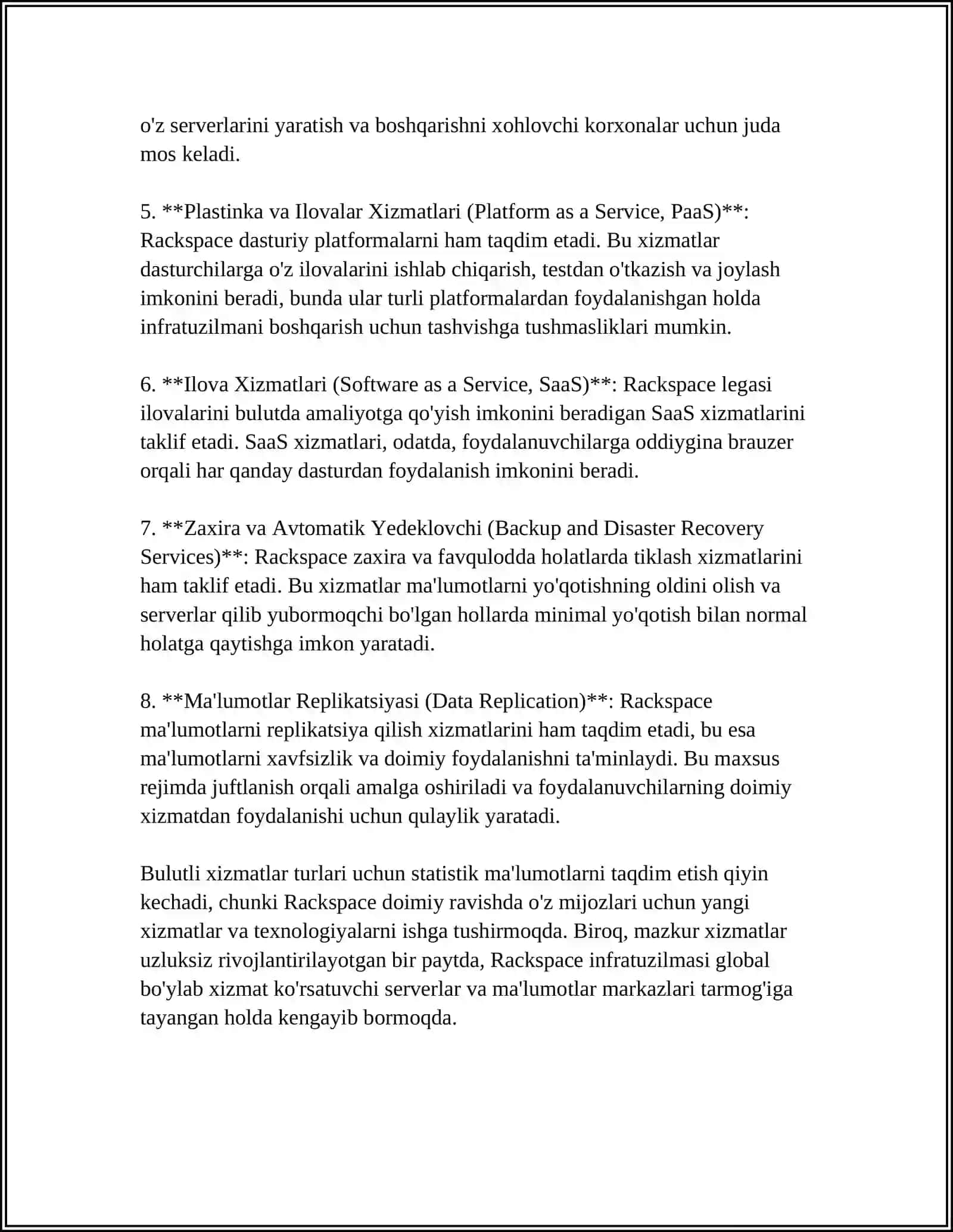 Bulutli xizmatlar 4