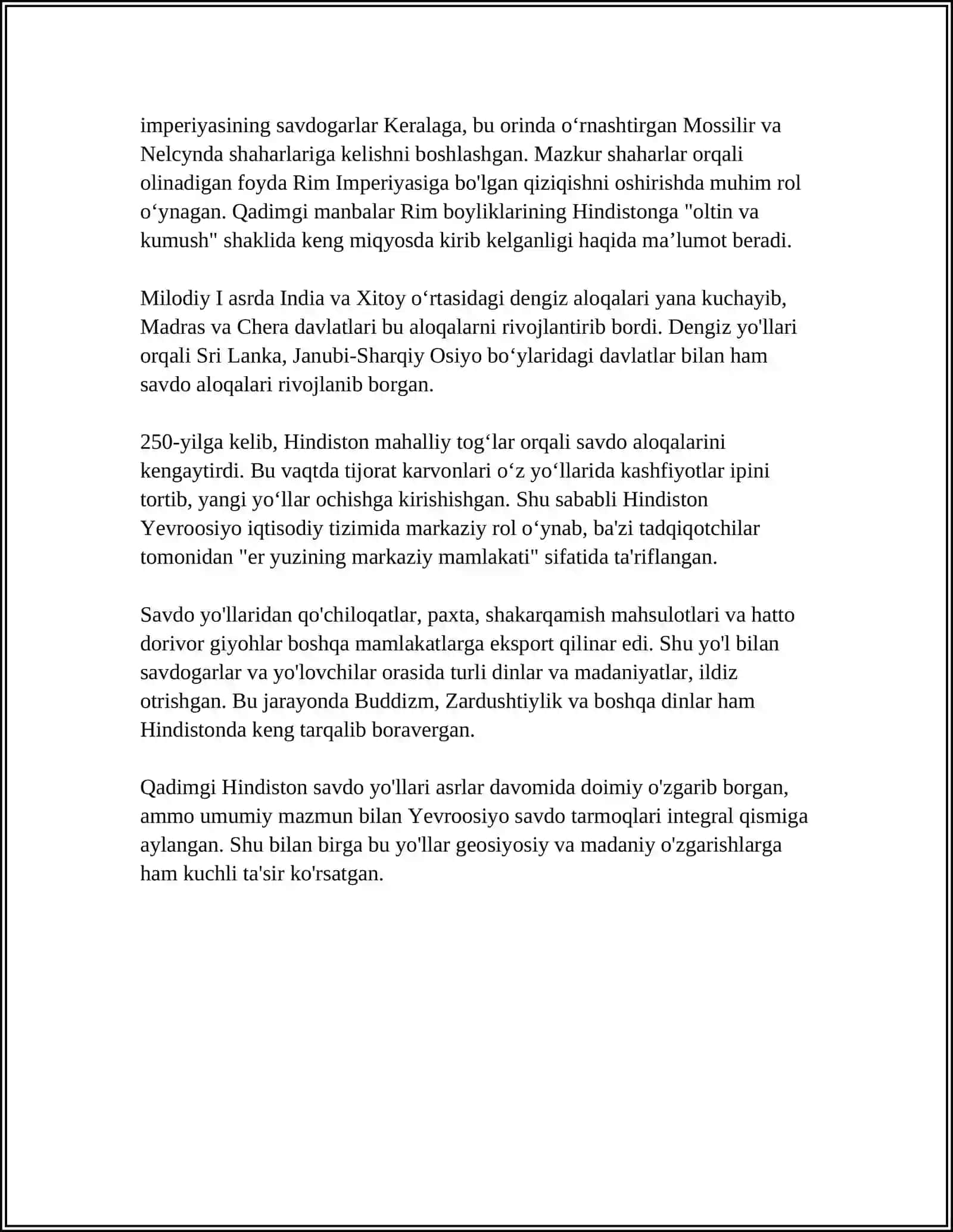 QADIMGI HINDISTONDAGI IQTISODIY G'OYALAR 4