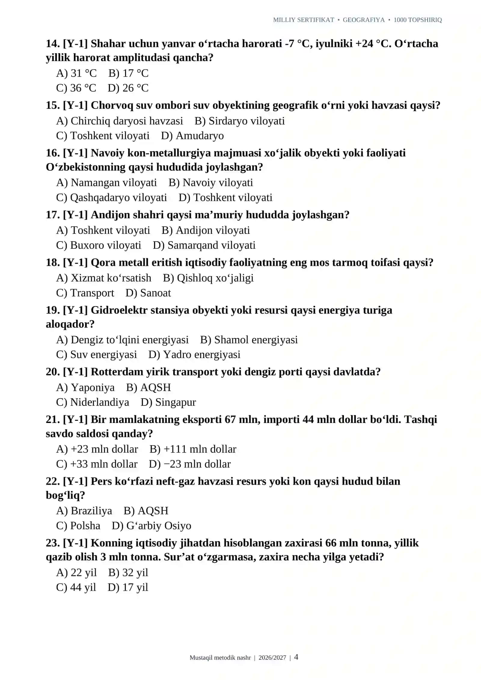 GEOGRAFIYA/MILLIY SERTIFIKAT GEOGRAFIYA 1000 TA TOPSHIRIQ 2026-2027 .docx 4