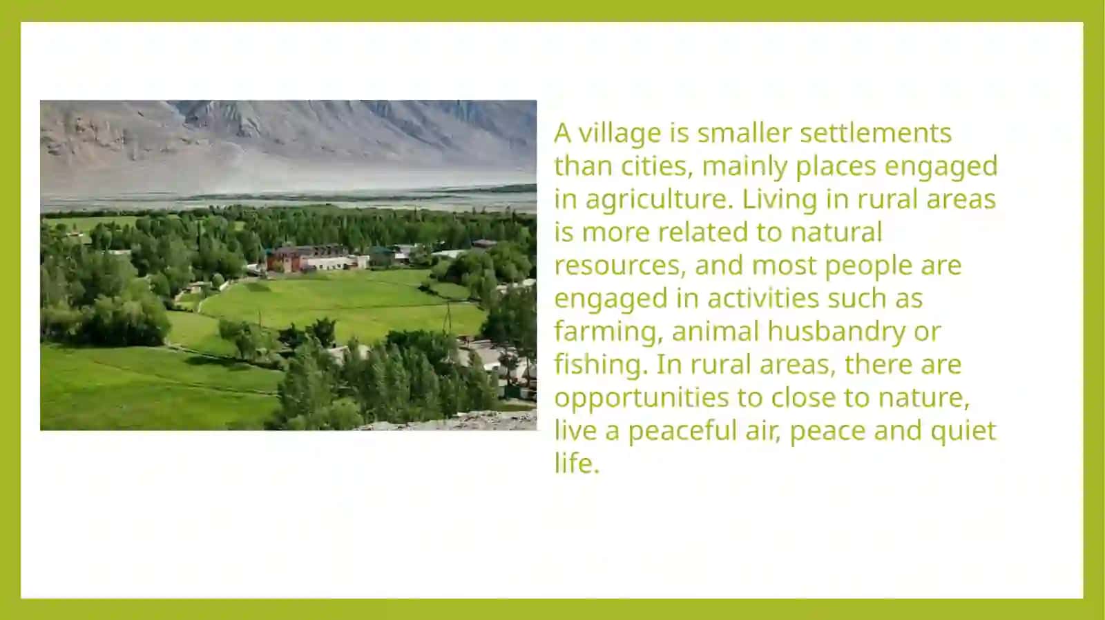 CITY & Village PLAN 4