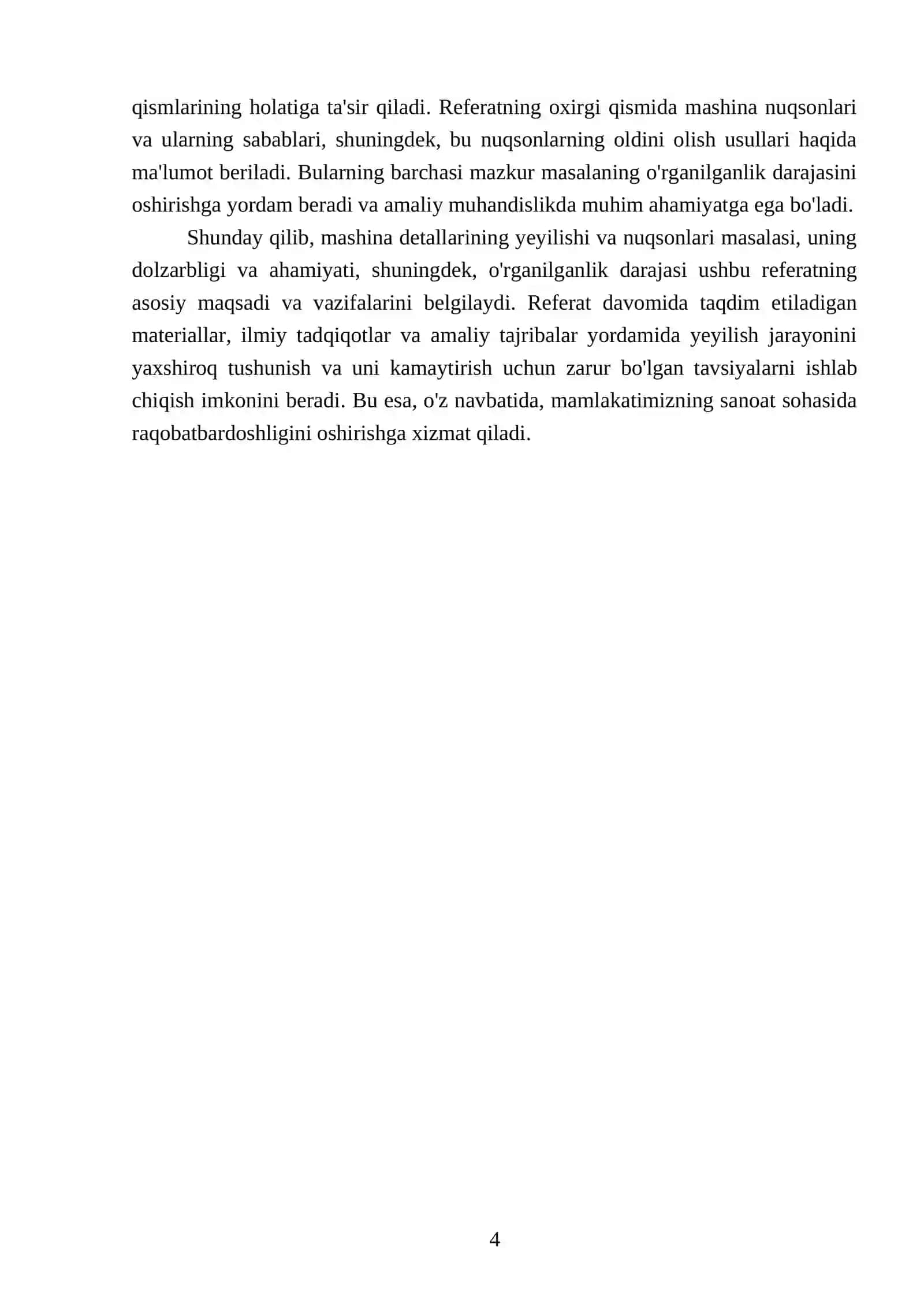 Mashina detallarining yeyilishi va nuqsonlari 4