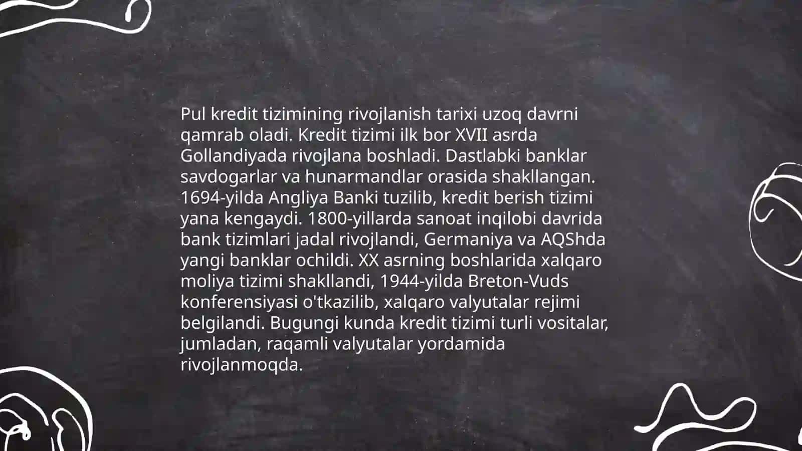 Pul kredit tizimi va banklar 4