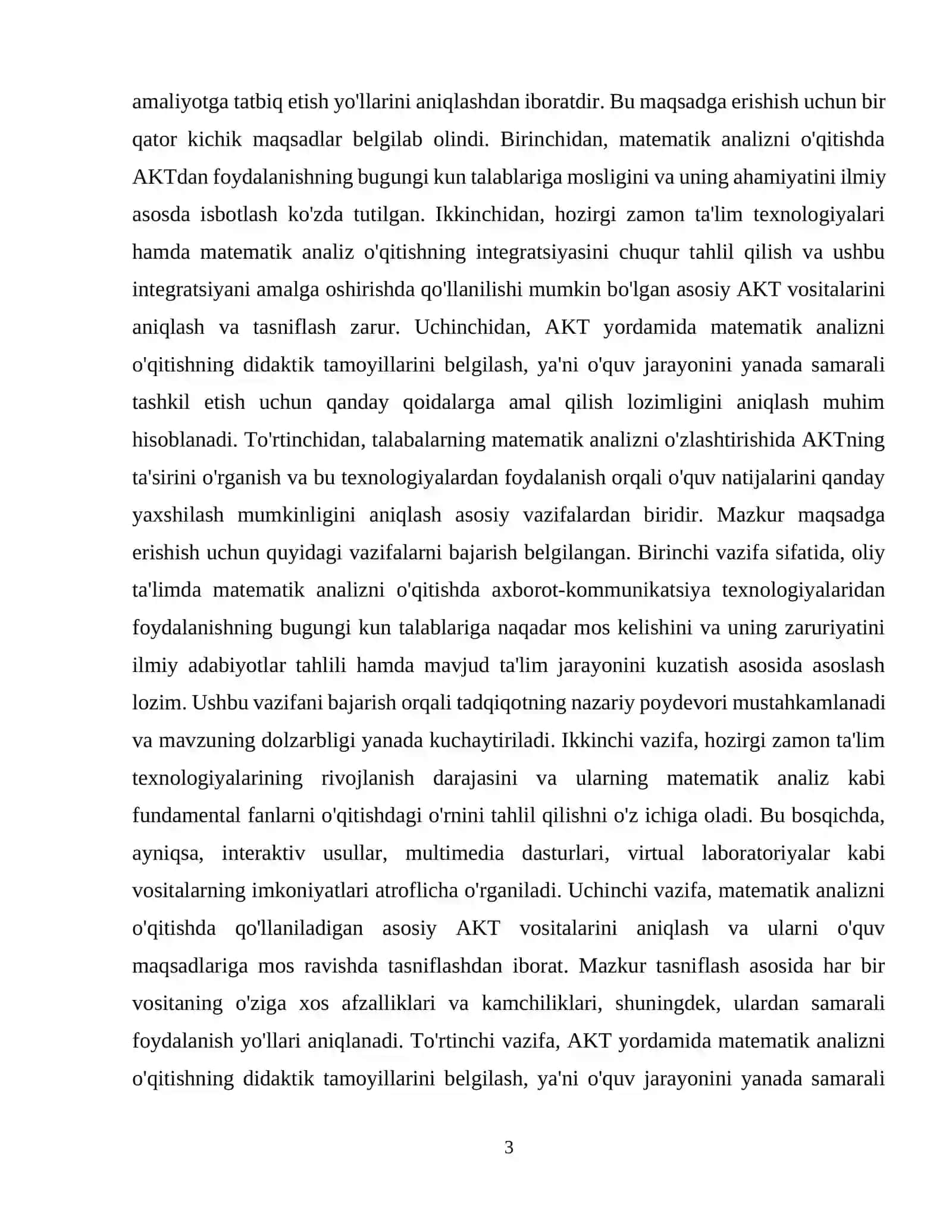 Oliy ta'limda matematik analizni AKT yordamida o'qitish 4