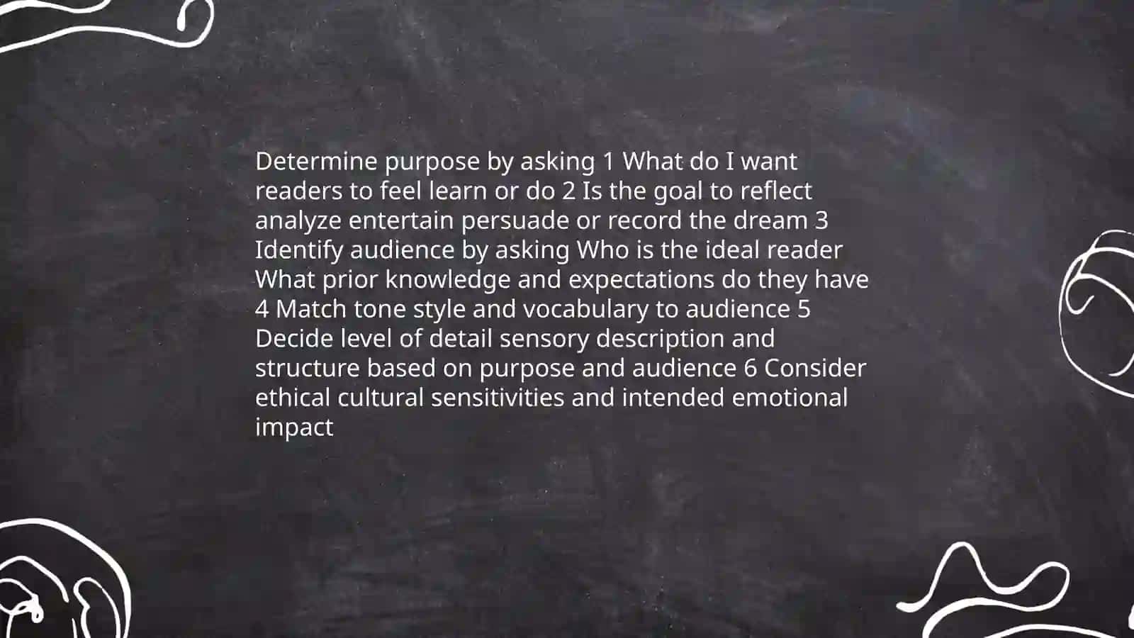 Dream Text Writing 4