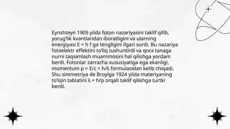 De Broylning gipotezasi 4