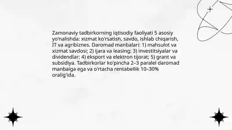 Zamonaviy tadbirkorning sotsial portreti 4