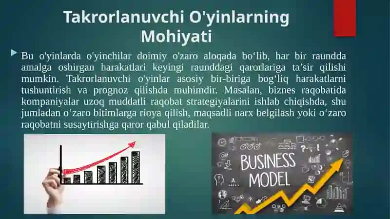 Takrorlanuvchi O'yinlar 4
