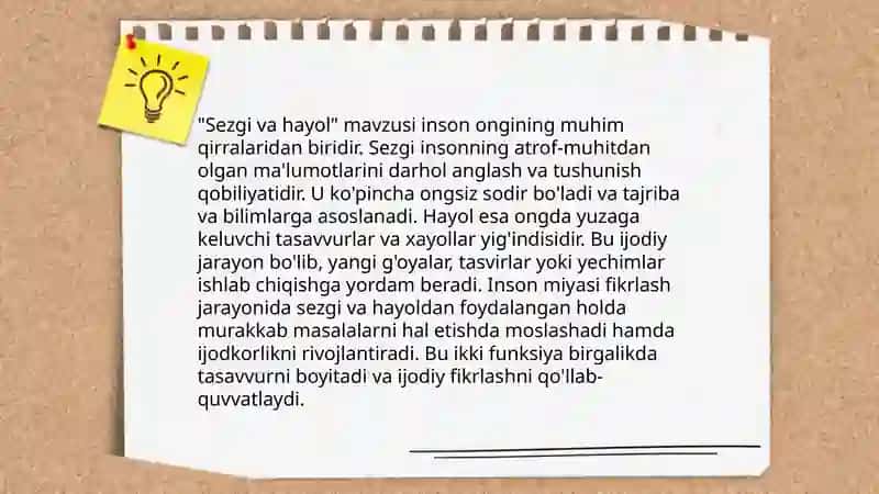 Sezgi 4