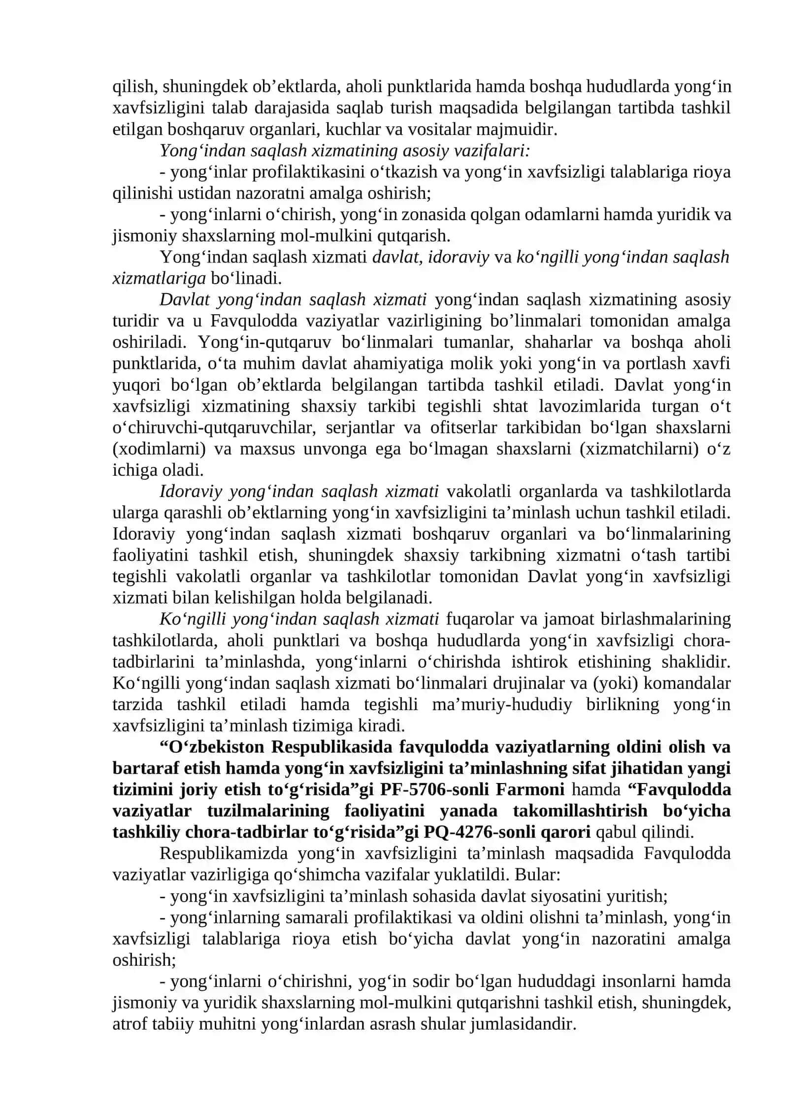 Yong‘in xavfsizligi asoslari 4